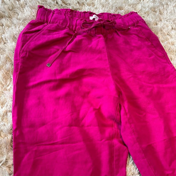 Loft Emory Taper Pants in Linen Blend - XS fit - Picture 3 of 5